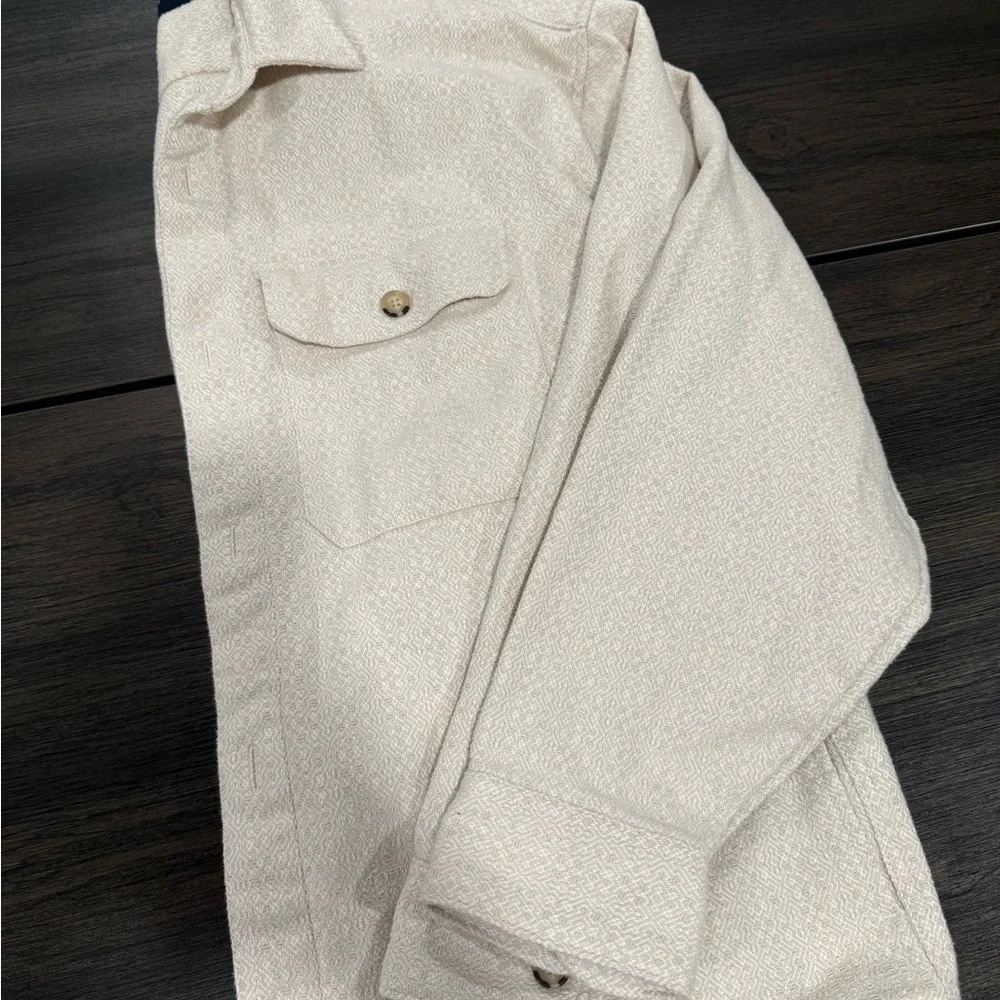 Men’s Abercrombie & Fitch Beige Casual Button Down Shirt XL - Picture 4 of 5